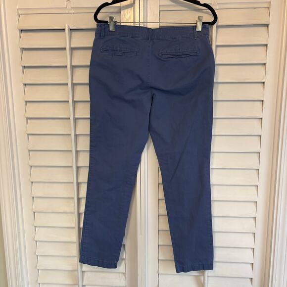 Banana Republic Blue Girlfriend Fit Pants Size 4 - Picture 2 of 9